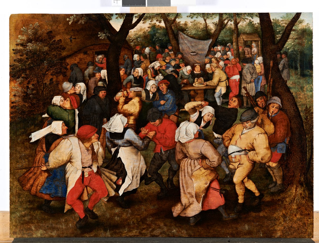 De bruiloftsdans door Pieter Brueghel the Younger
