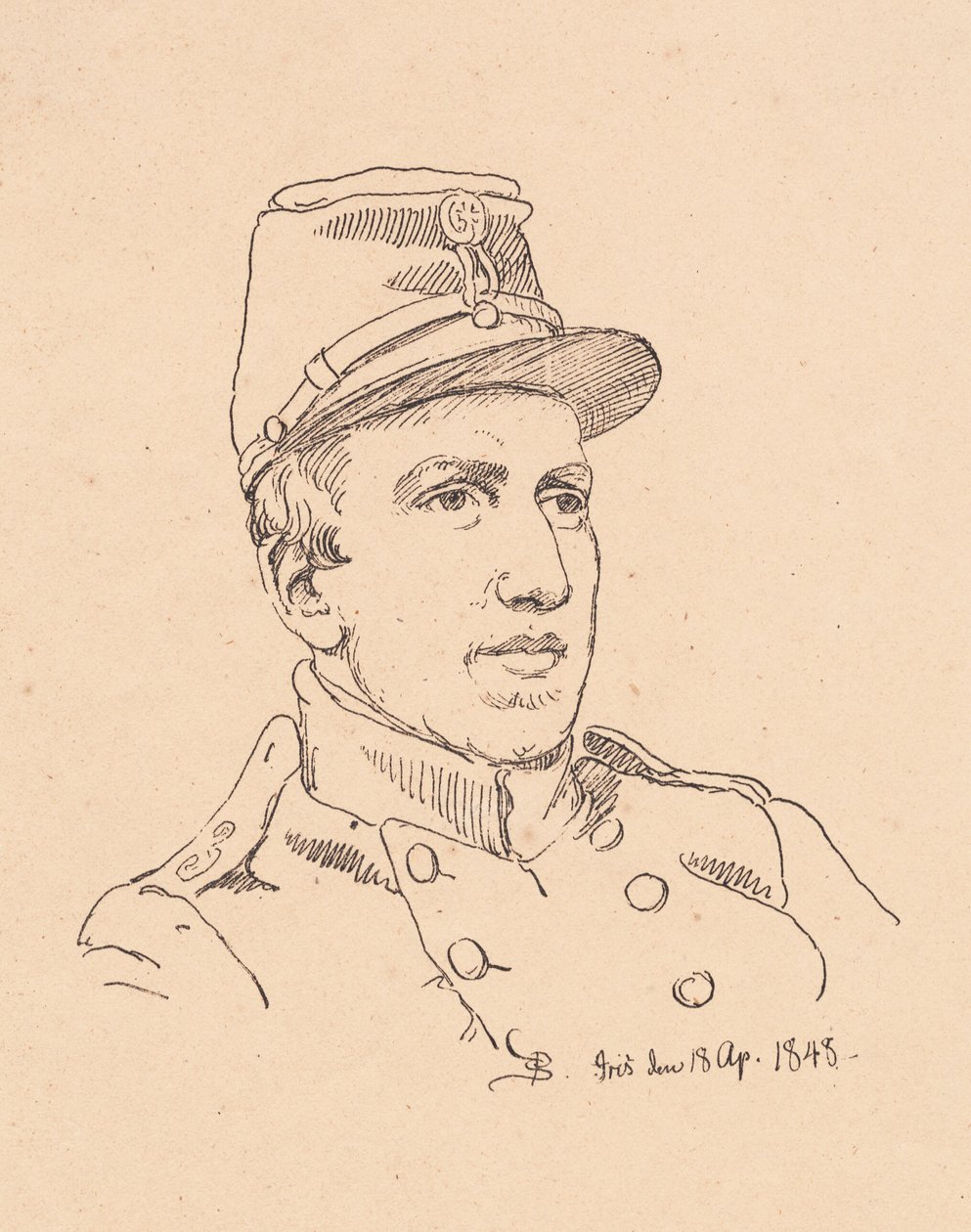 Svend Grundtvig door P.C. Skovgaard