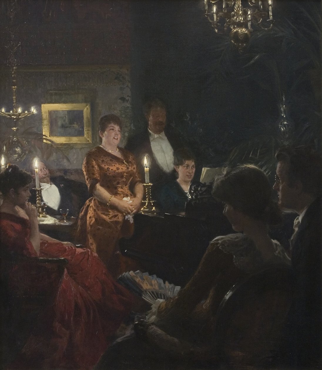Een duet door Peder Severin Krøyer