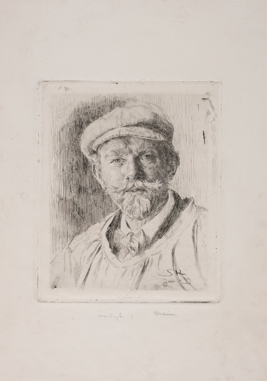 Zelfportret door Peder Severin Krøyer