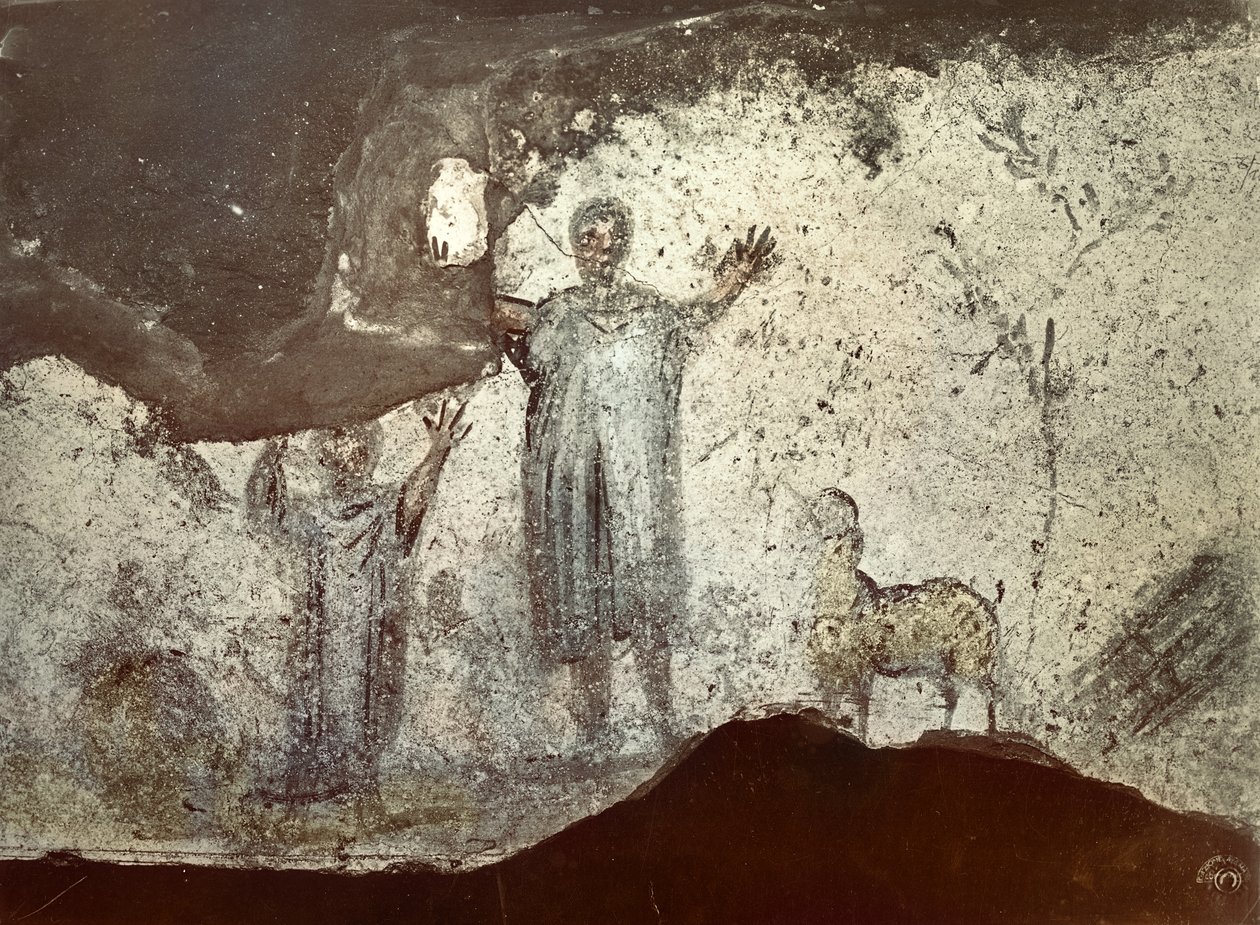 Het Offer van Abraham door Paleo Christian