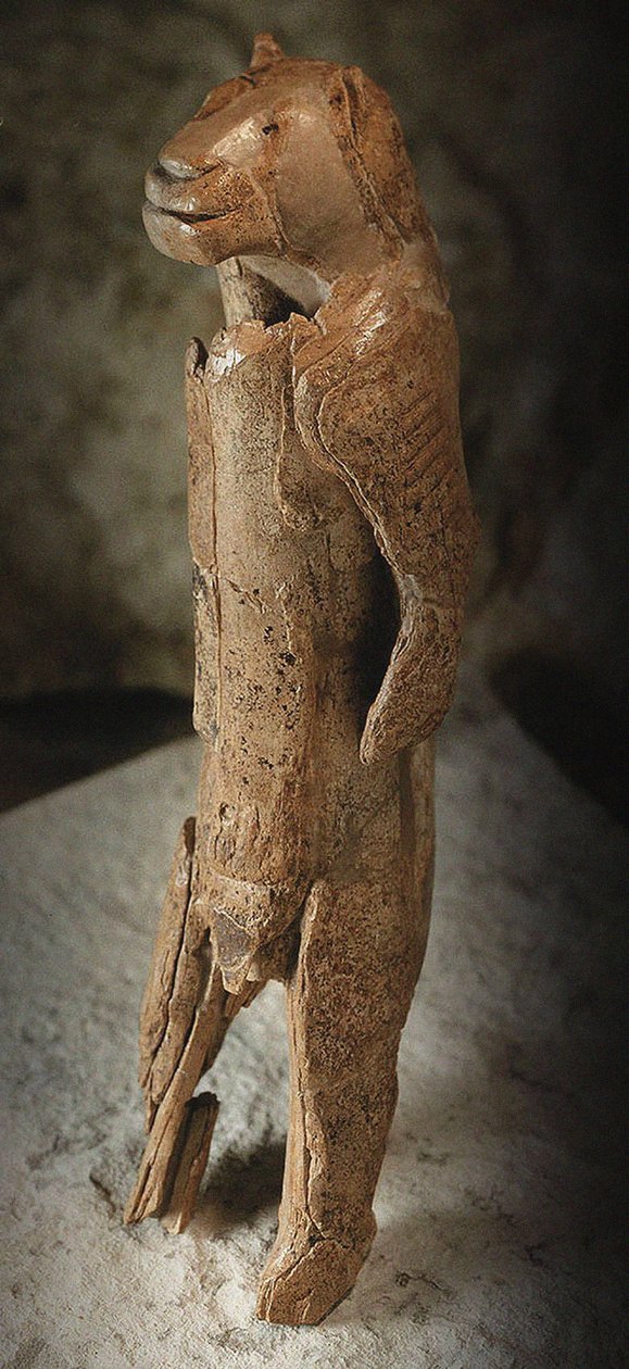 Leeuwenman, Aurignaciencultuur (mammoetivoor) door Paleolithic