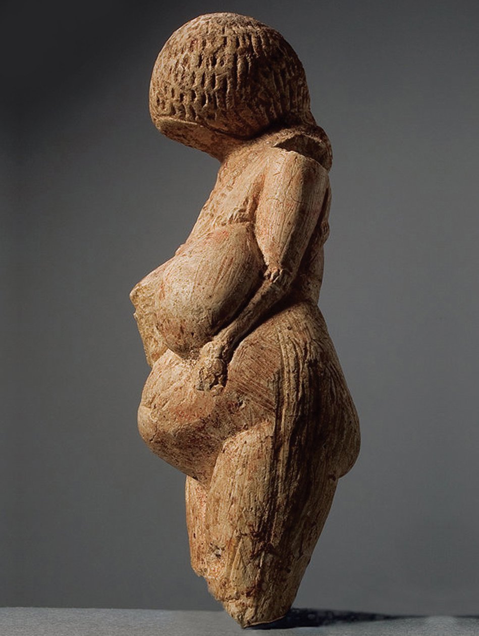 De Kostionki Venus, uit Kostionki, Voronezh regio, c.23.000 v.Chr. door Paleolithic