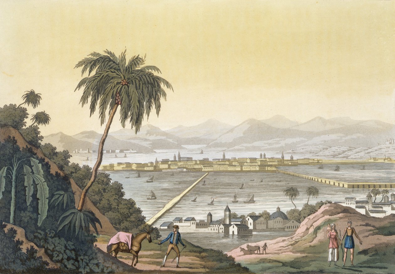 Uitzicht op Mexico-Stad door Paolo Fumagalli