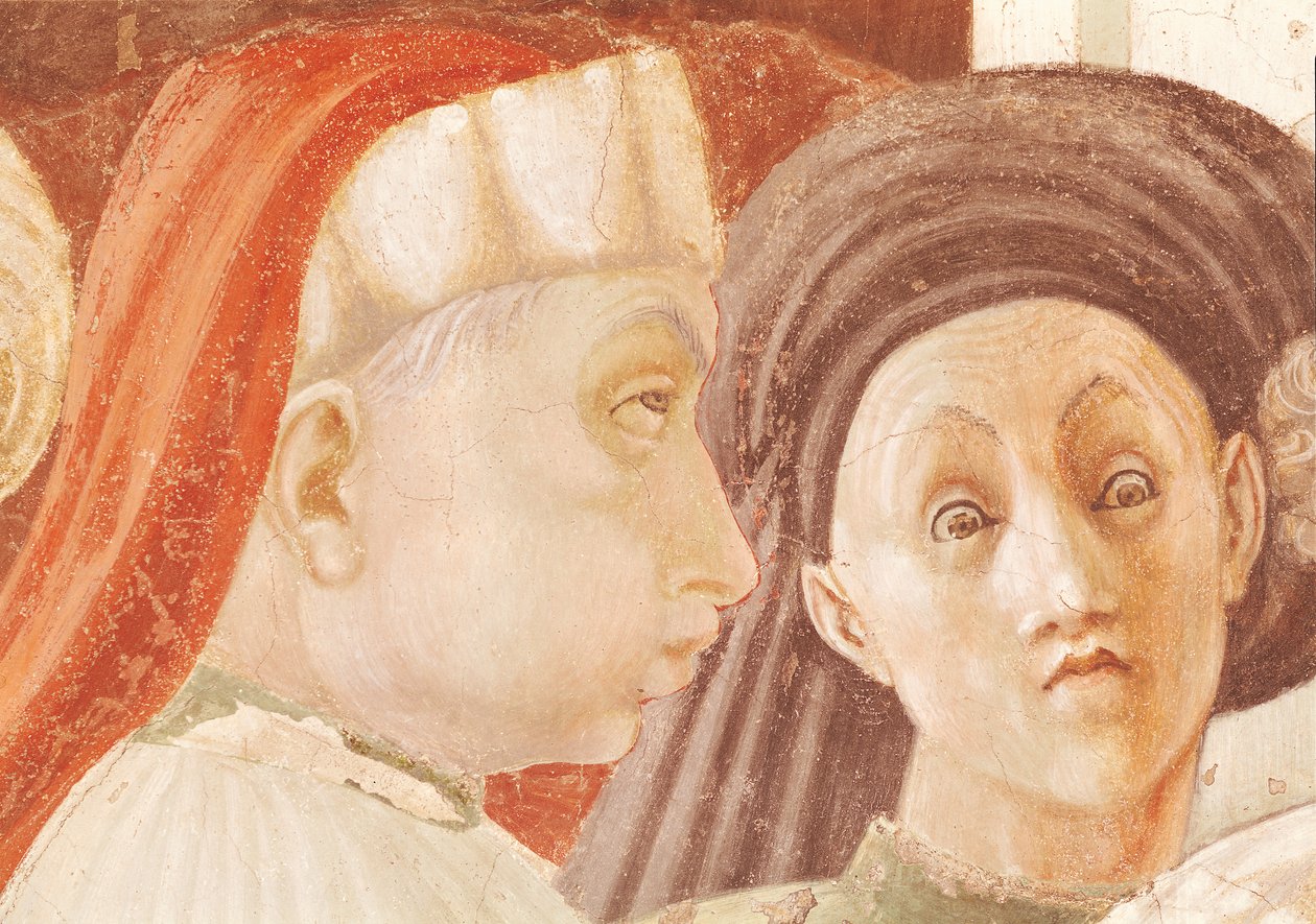 Het geschil van St. Stefanus, 1433-34 (detail) door Paolo Uccello