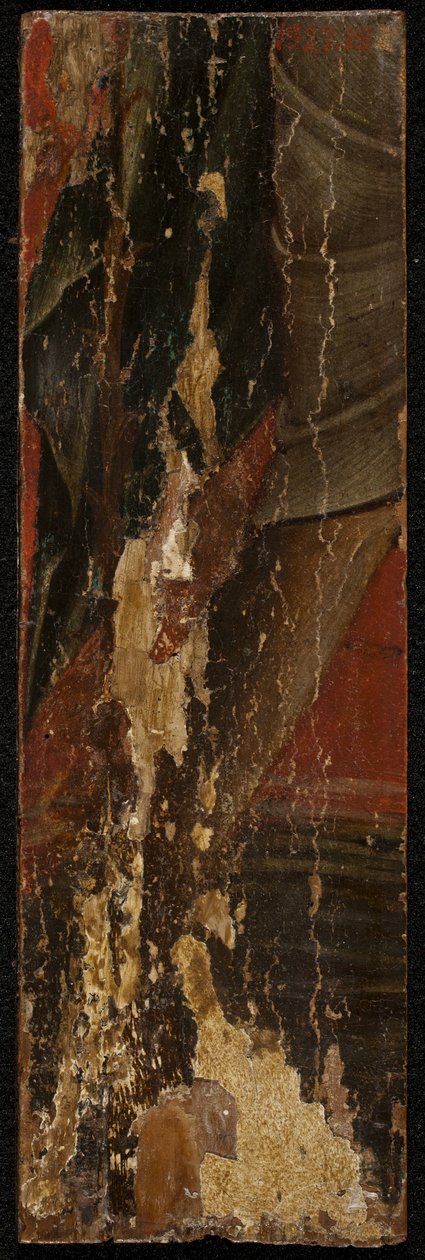 Sint Franciscus (achterkant van paneel) door Paolo Veneziano