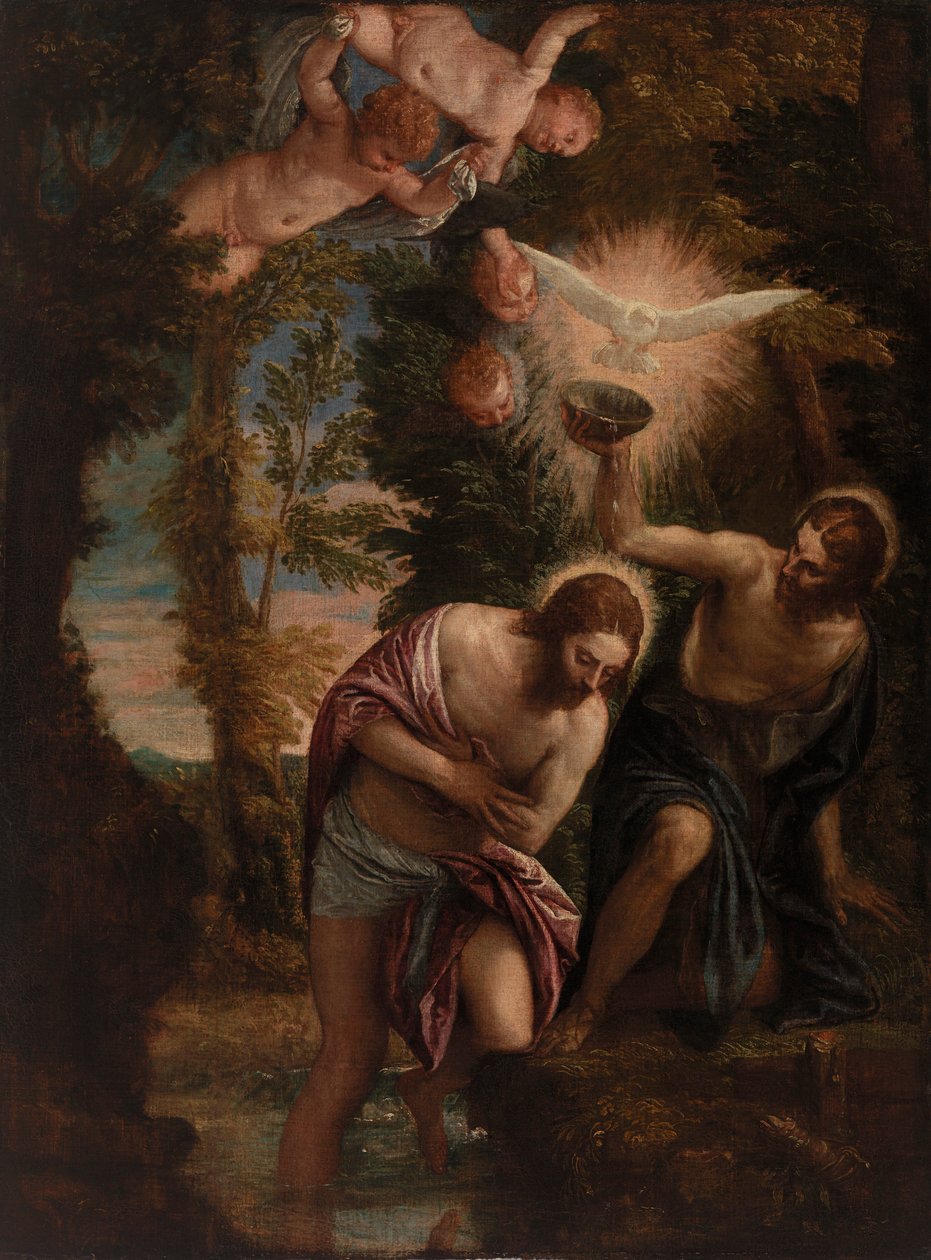 Doop van Christus door Paolo Veronese