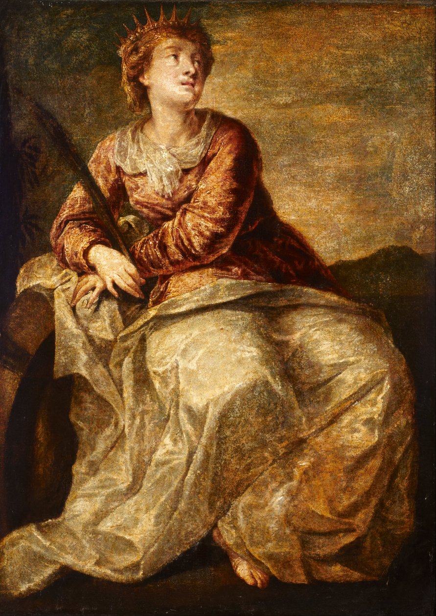Sint Catharina door Paolo Veronese
