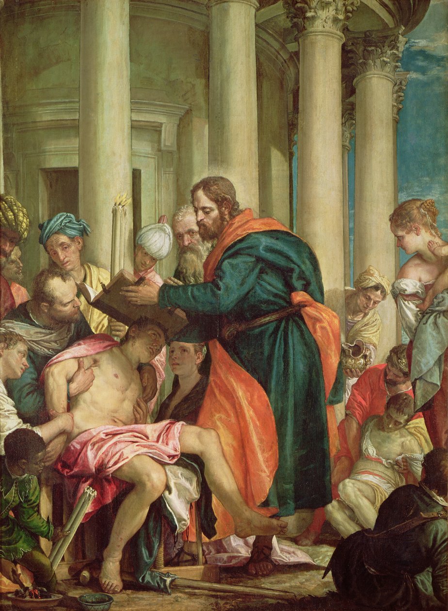 Het Wonder van St. Barnabas, c.1566 door Paolo Veronese