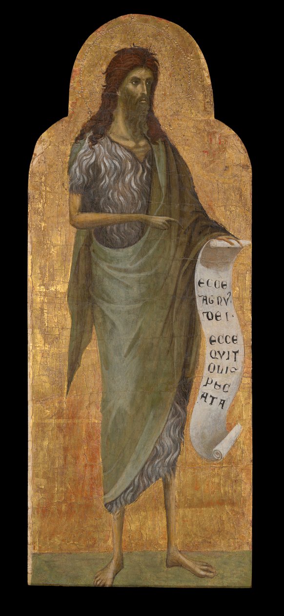 Heiligen Maria Magdalena en Johannes de Doper door Paolo Veneziano