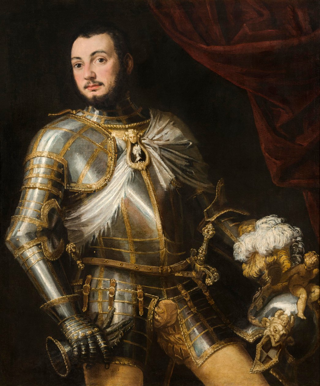 Portret van graaf Collaltino Collalto 1523-1569 door Paolo Veronese