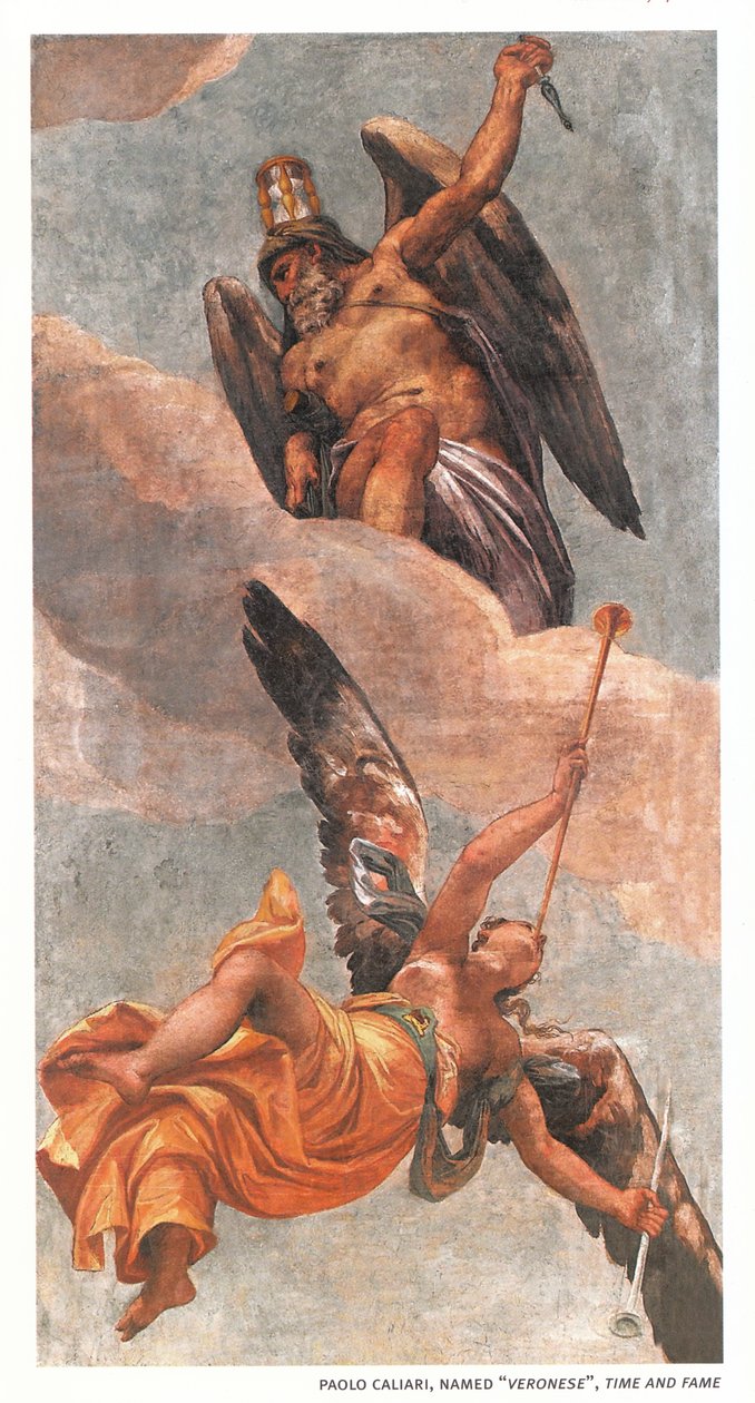 Tijd en honger door Paolo Veronese