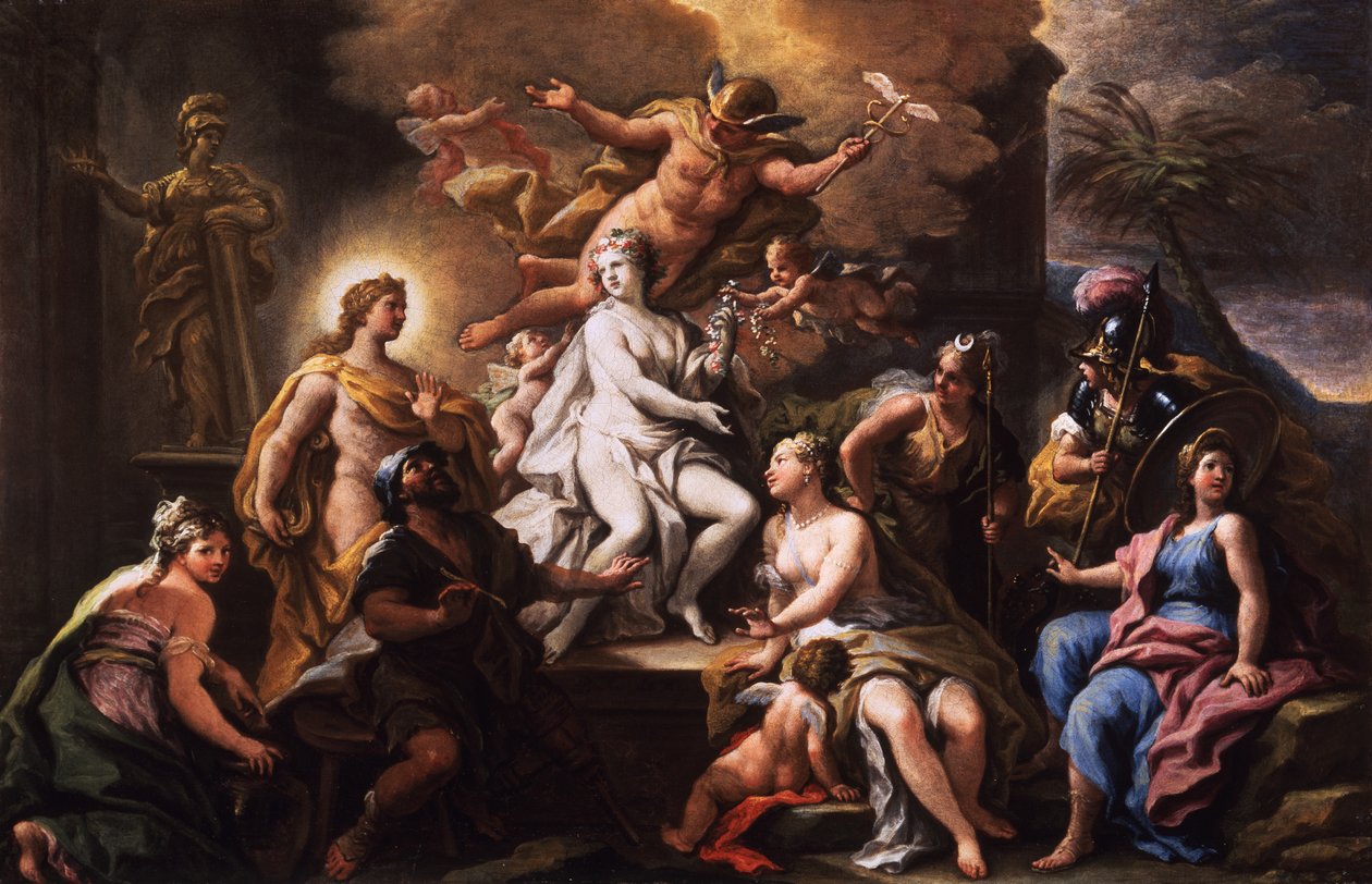 Pygmalion en Galatea door Paolo di Matteis