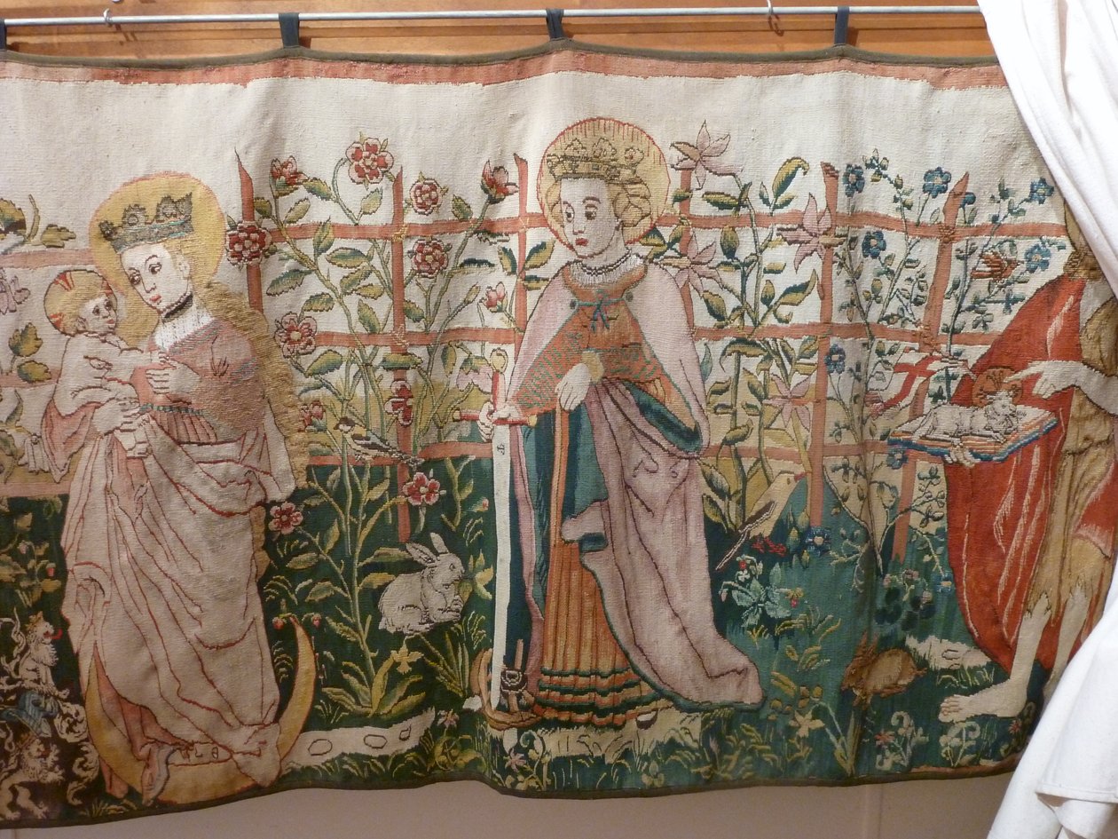 De Madonna in de tuin door Paralacre