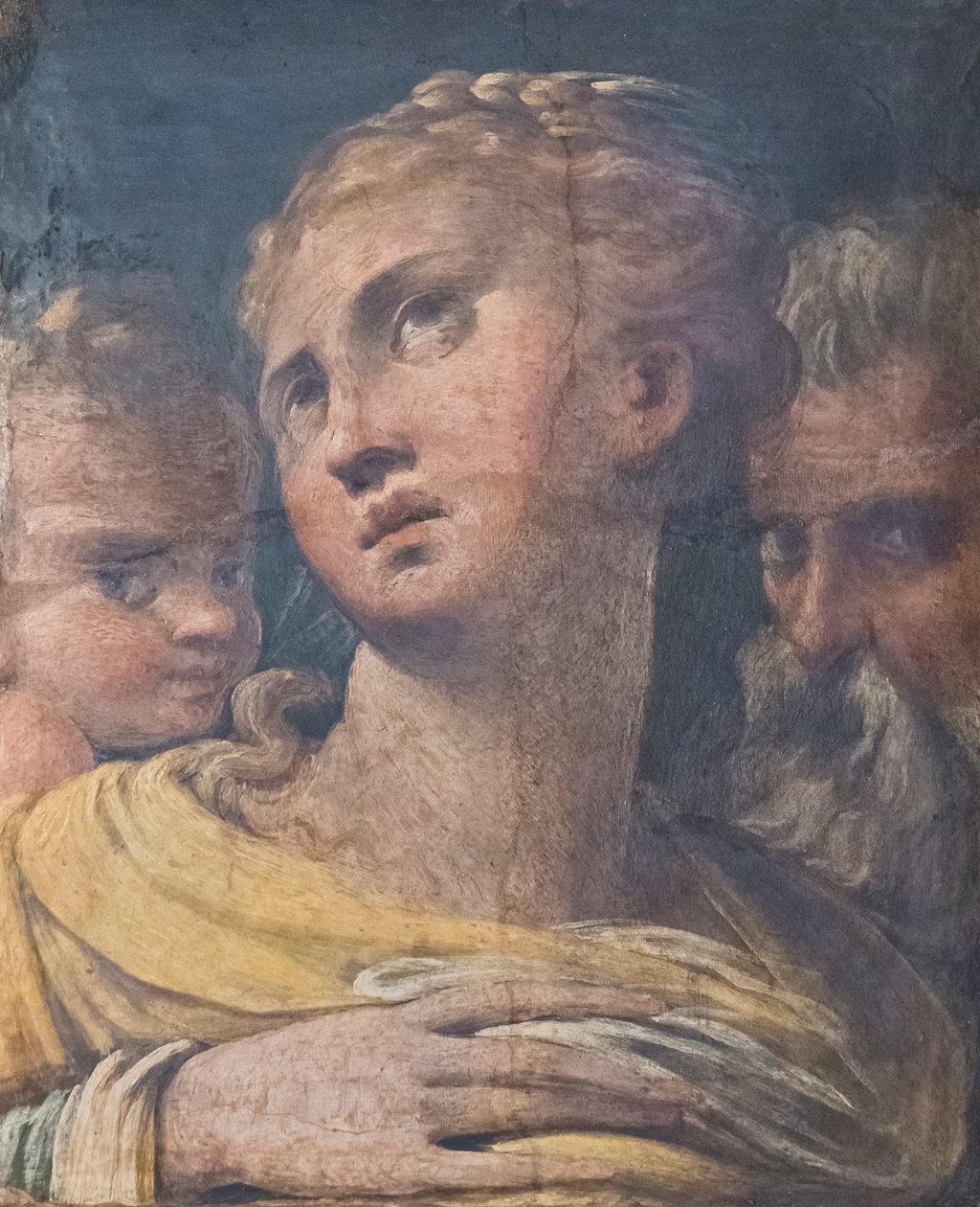 Drie hoofden door Parmigianino (1503 40)