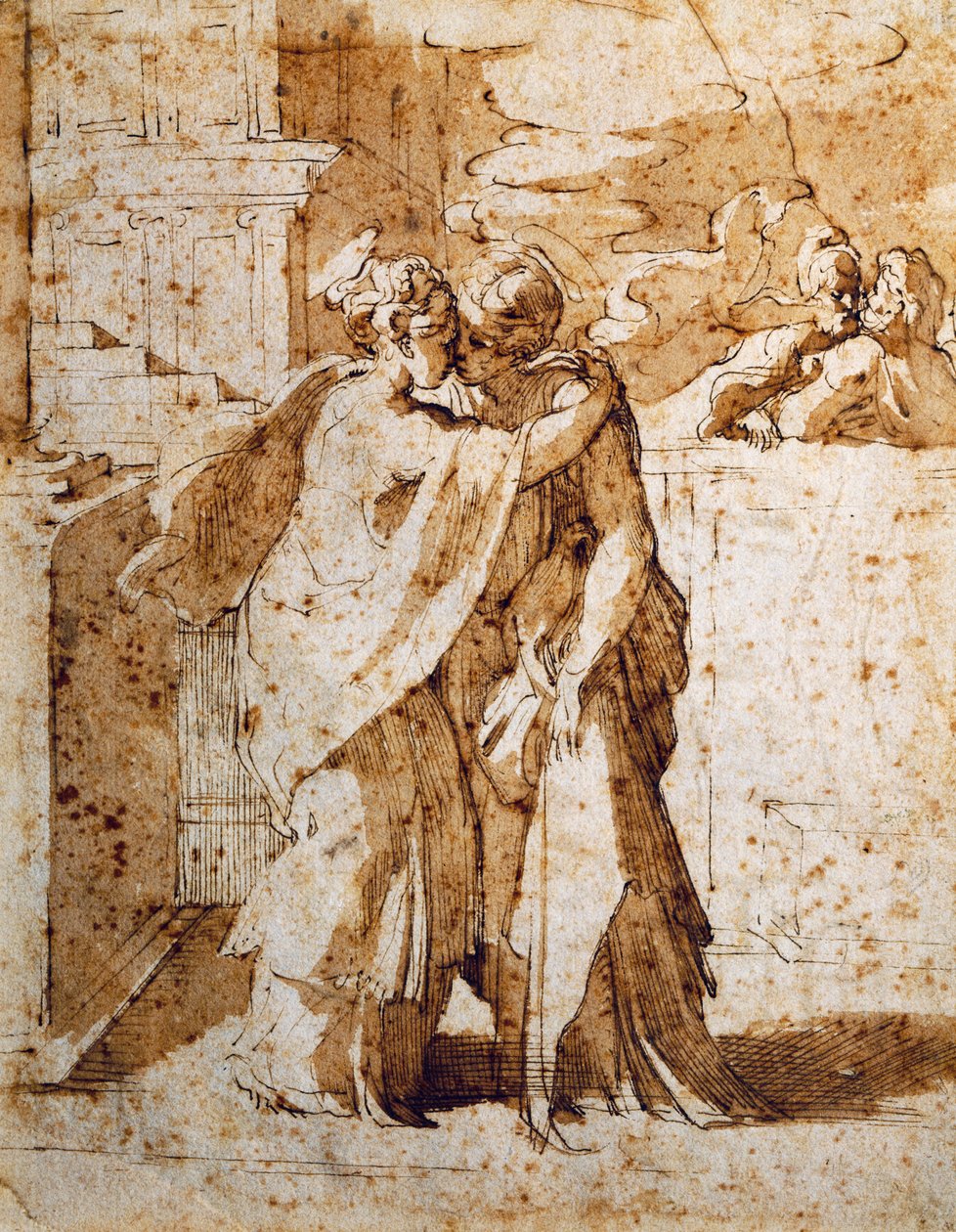 Visitatie door Parmigianino
