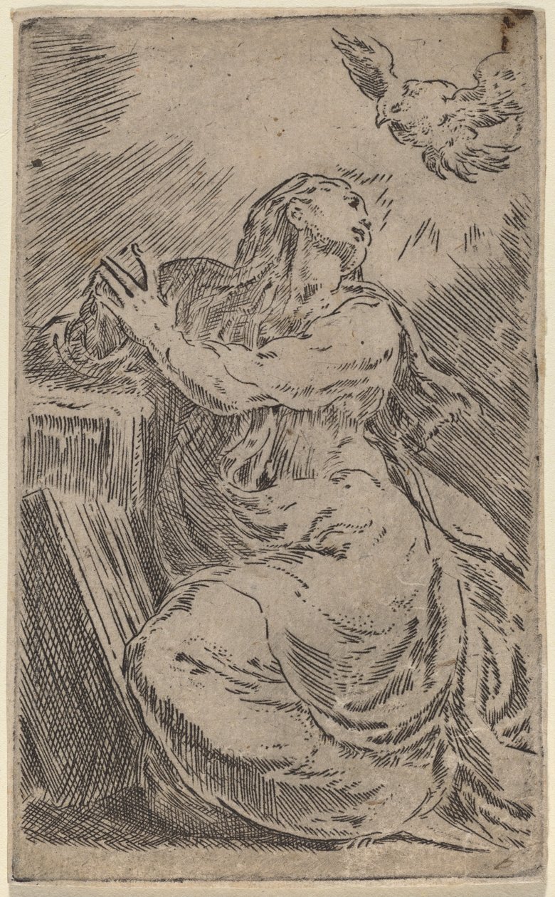 De Aankondiging door Parmigianino