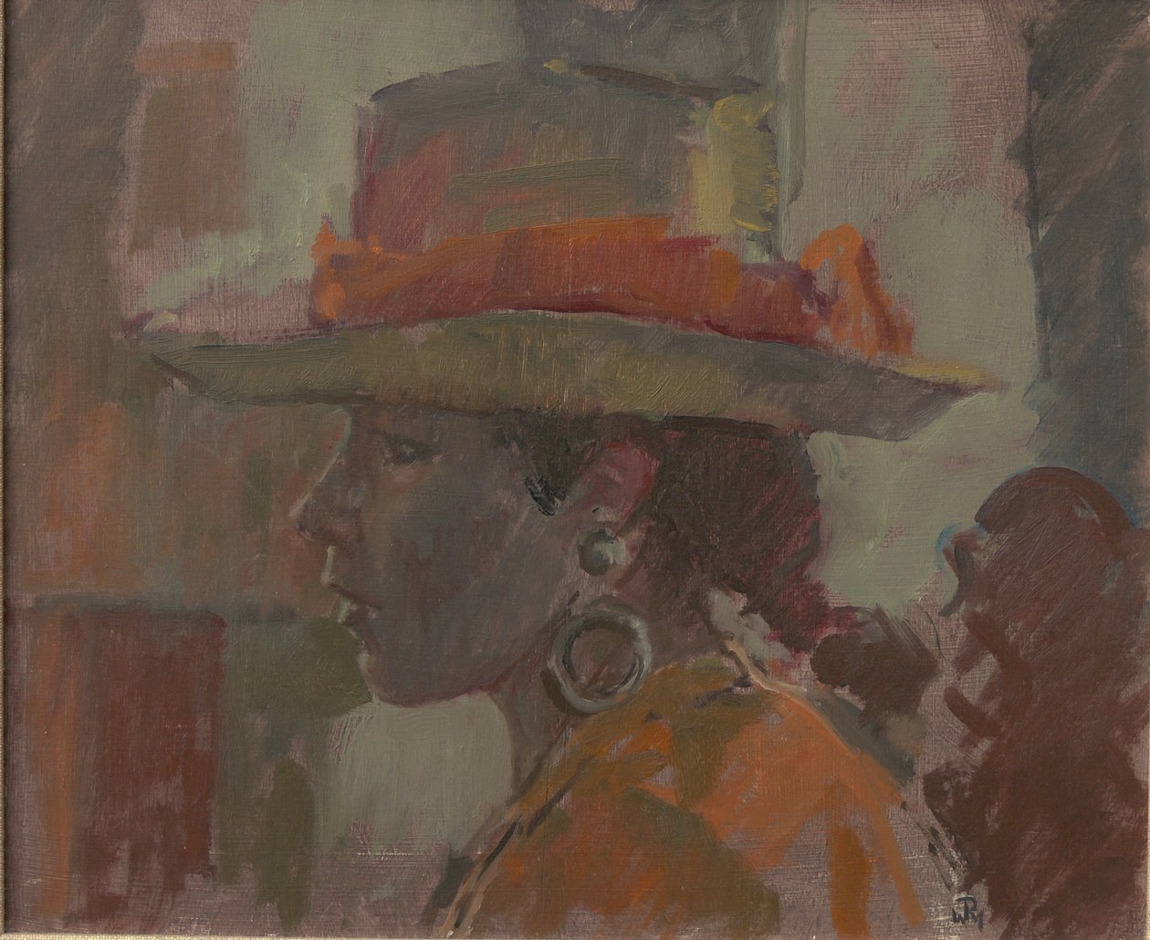 De strohoed, 2006 door Pat Maclaurin