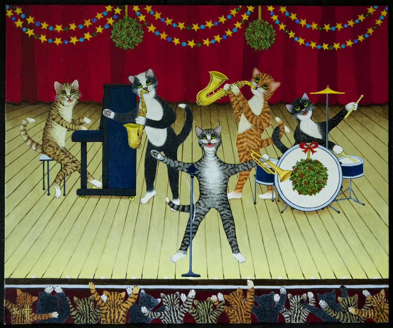 Kattenband door Pat Scott