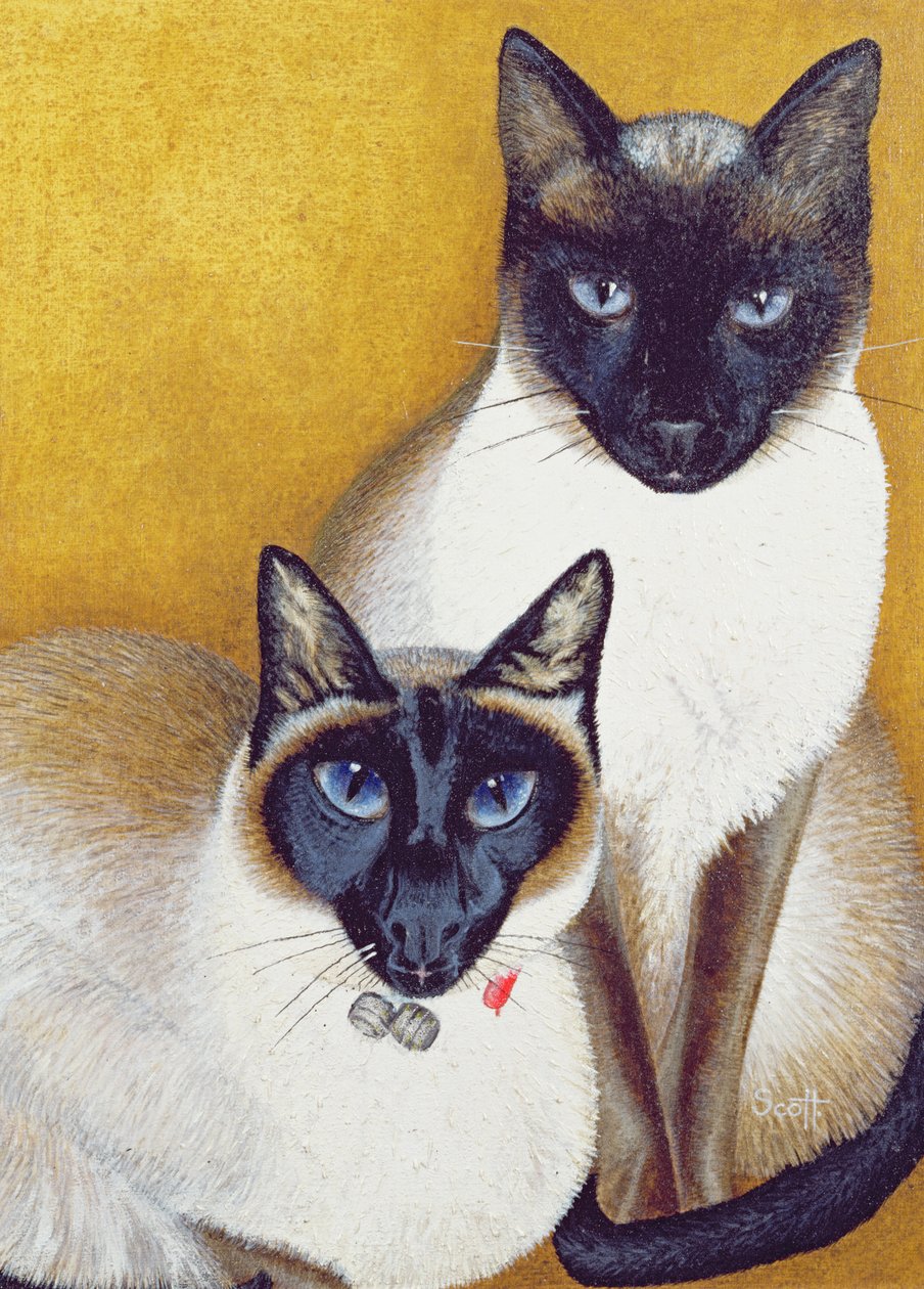 Mavis en Barnaby door Pat Scott