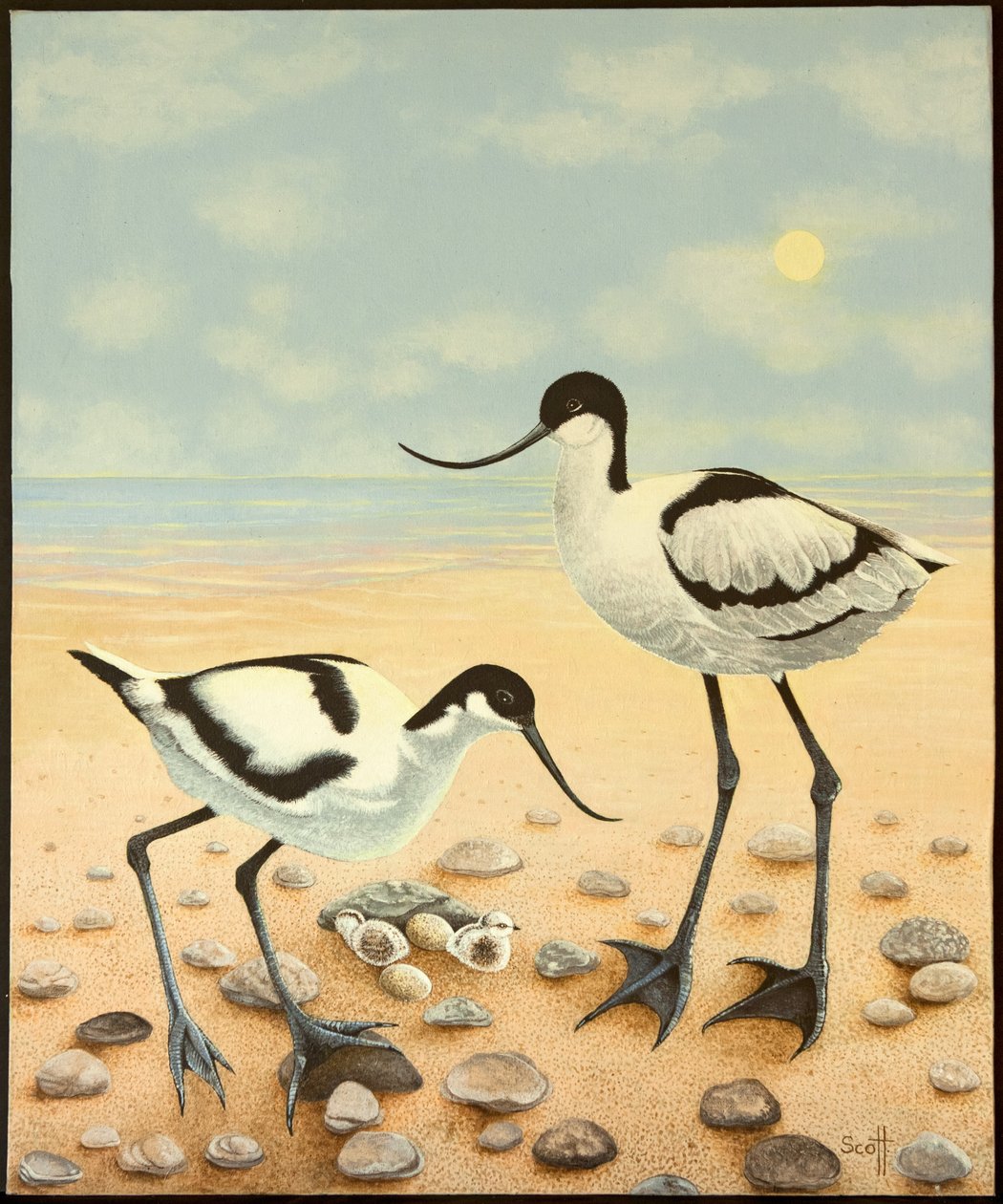 De nieuwe generatie, 2012 (acryl op calico) door Pat Scott