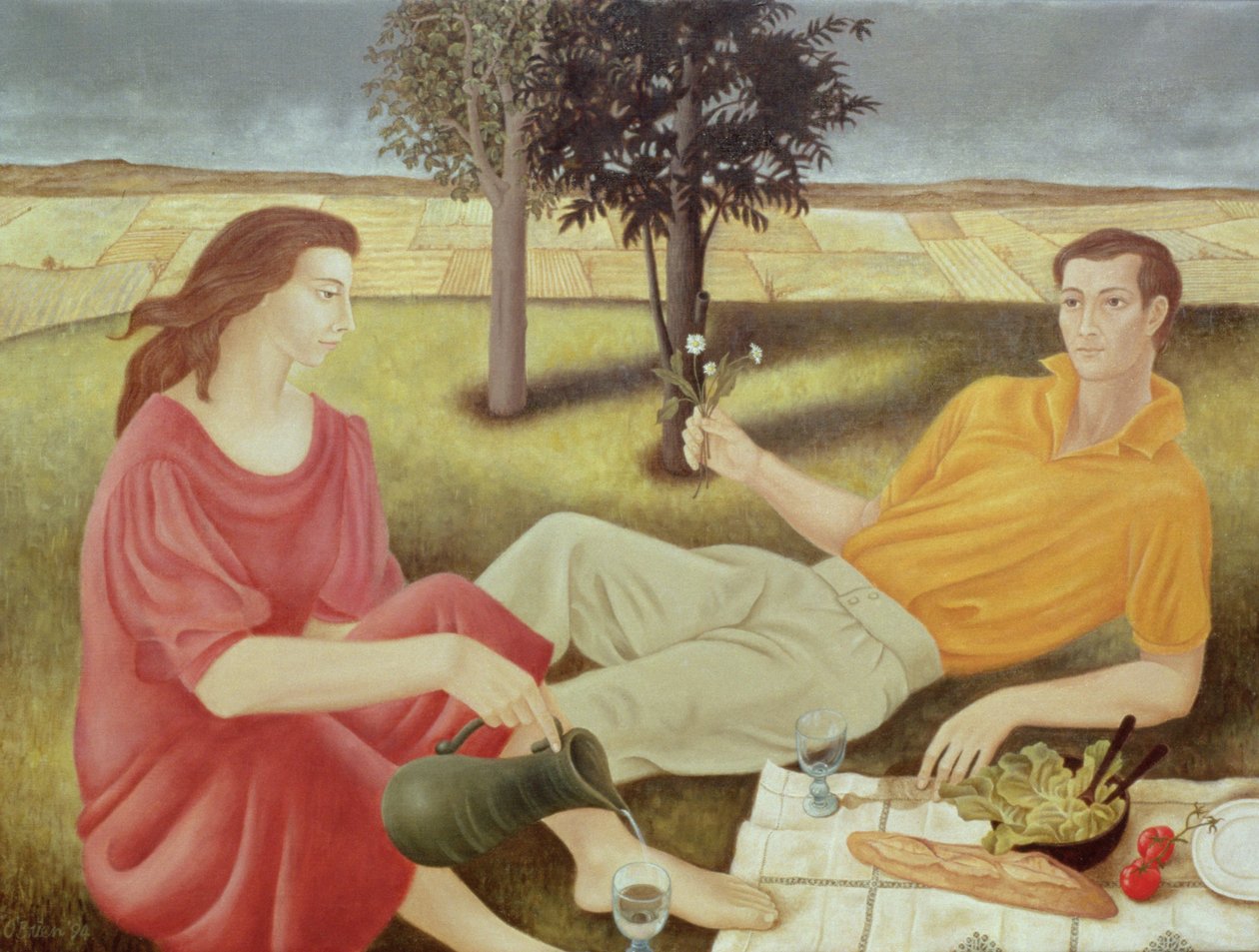 De picknick door Patricia OBrien