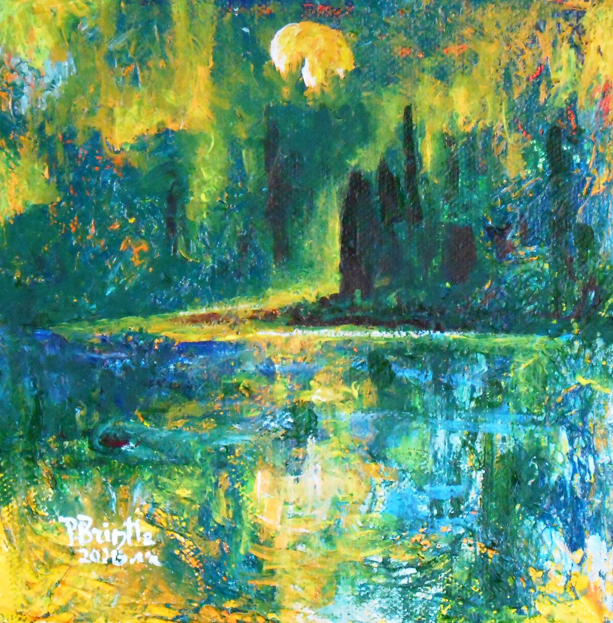 Om de bocht door Patricia Brintle