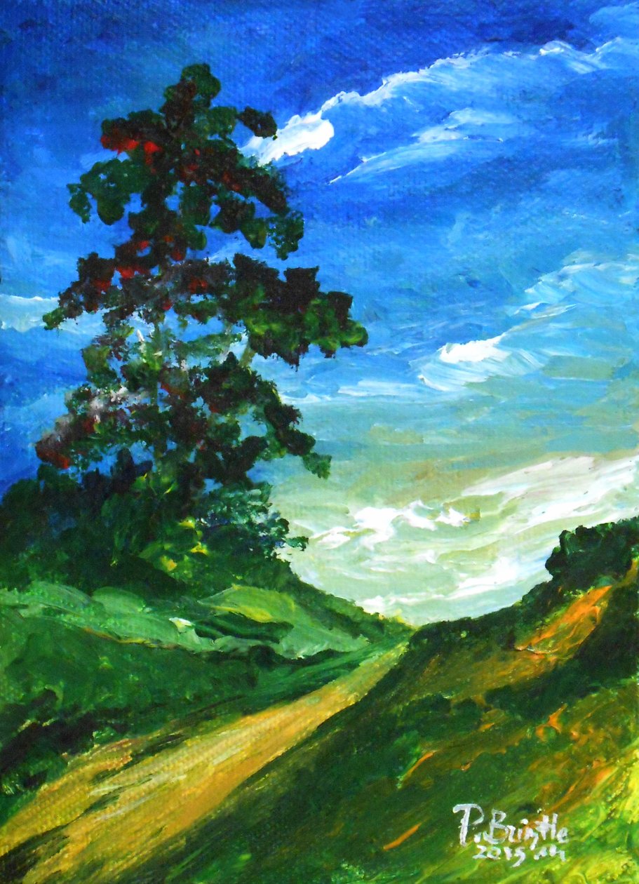 De oude eik, 2015 door Patricia Brintle