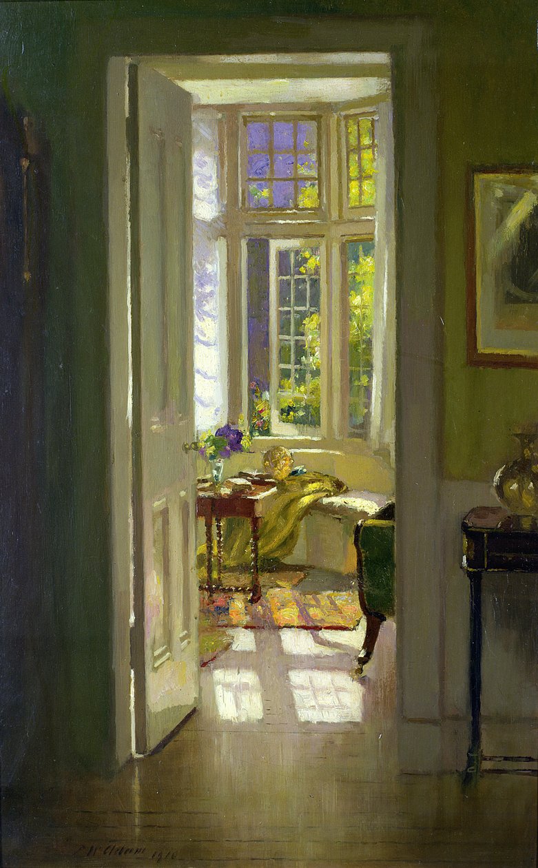 Interieur, Ochtend door Patrick William Adam