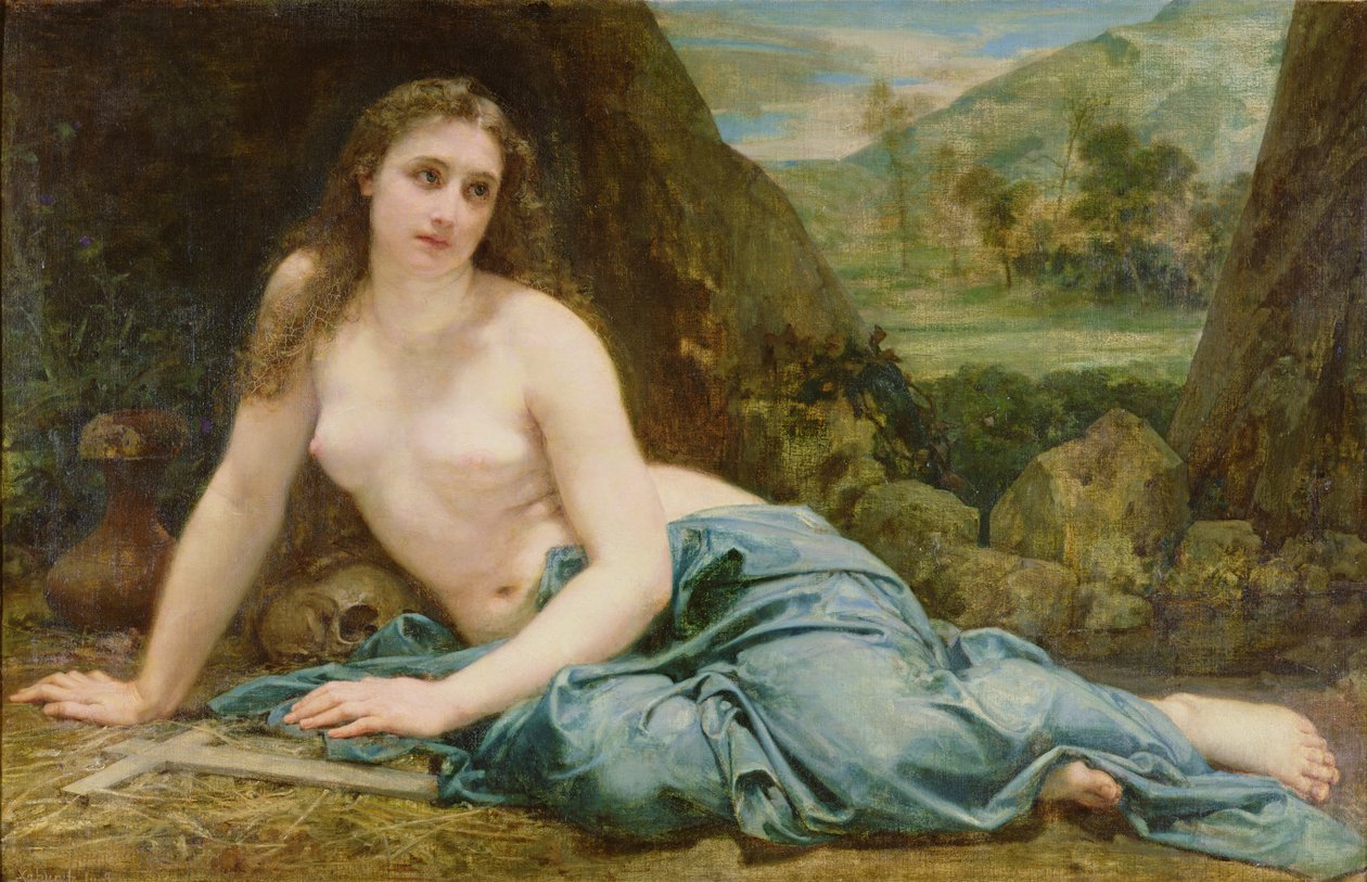 De Berouwvolle Magdalena, 1858 door Paul Baudry