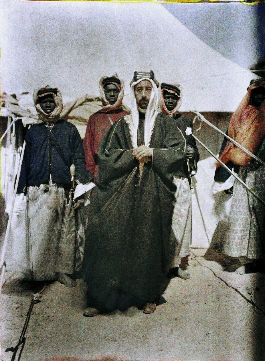 Faisal I van Irak, Midden-Oosten, 1917 door Paul Castelnau