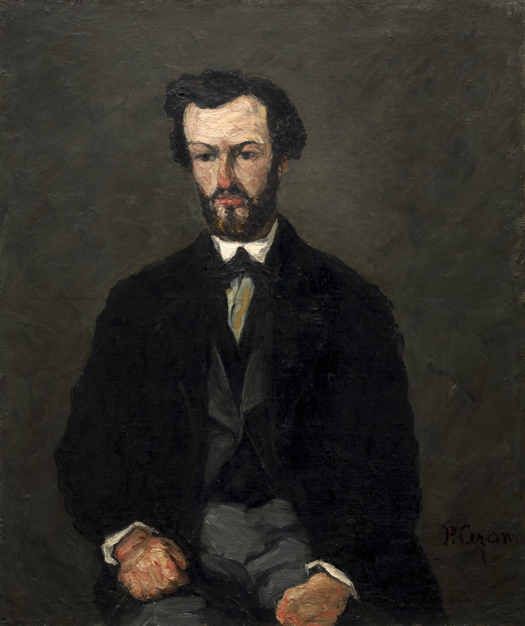 Antony Valabrègue door Paul Cézanne