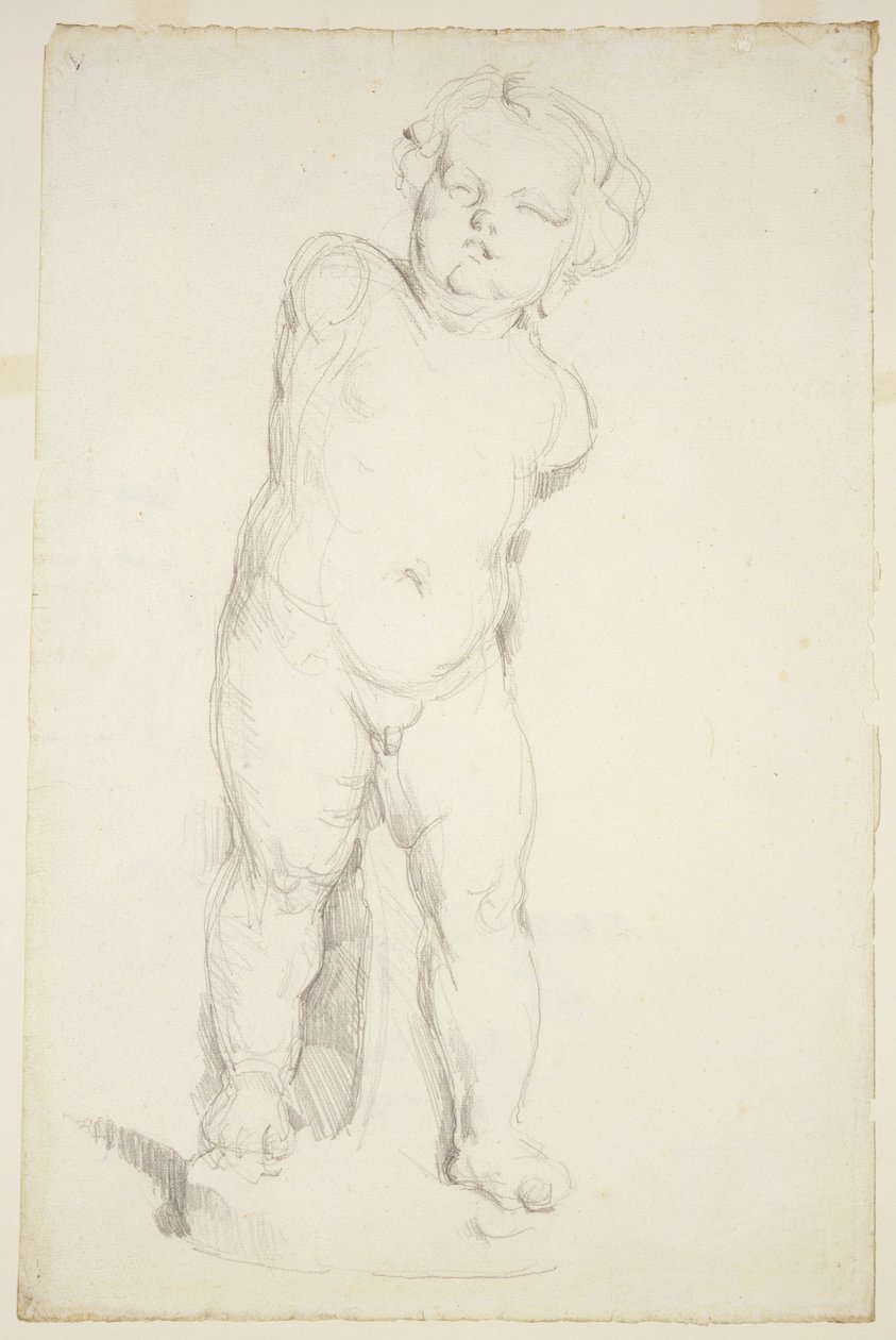 Cupido in Pleister, 1890-95 door Paul Cézanne