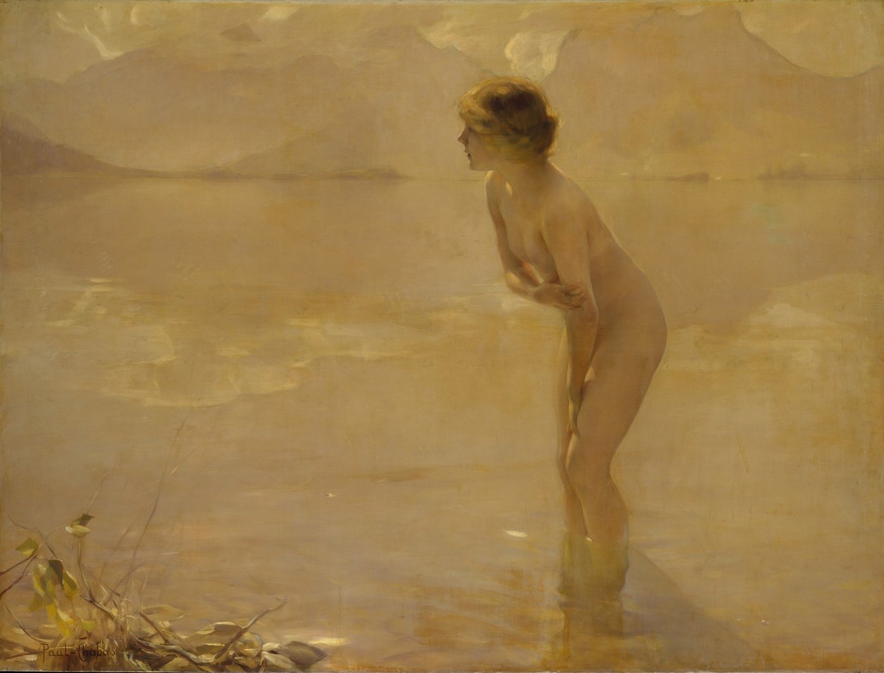 September Ochtend, ca. 1912 door Paul Emile Chabas