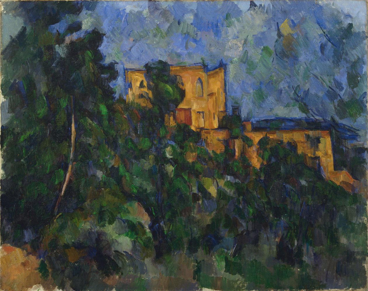 Château Noir door Paul Cézanne