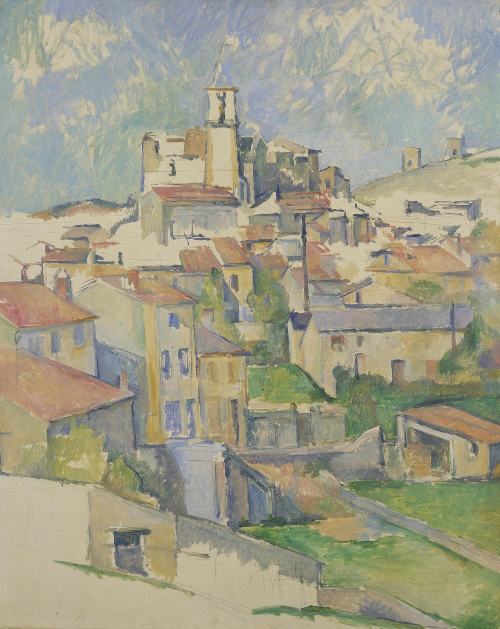 Gardanne door Paul Cézanne