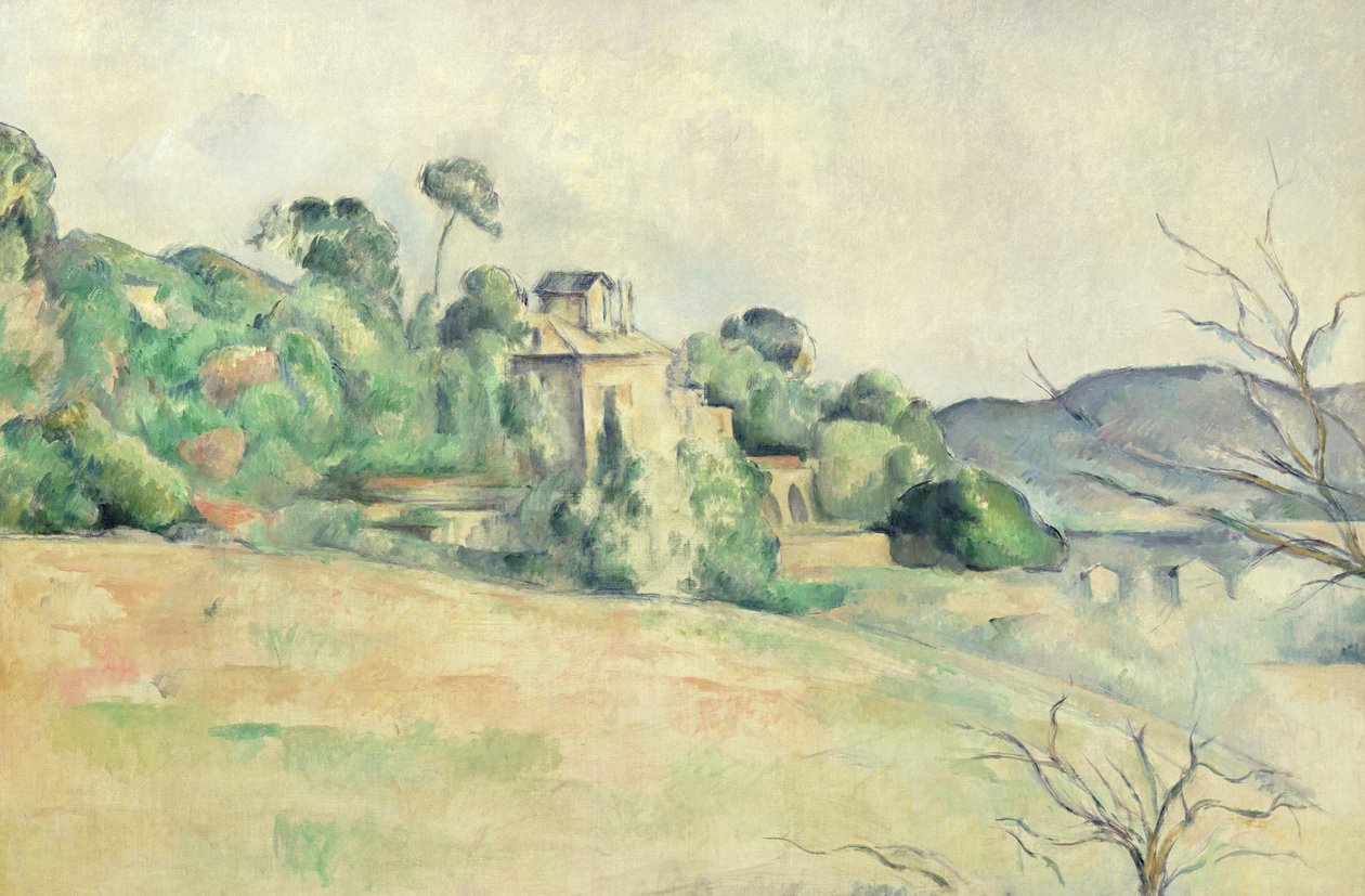 Landschap in de Midi door Paul Cézanne
