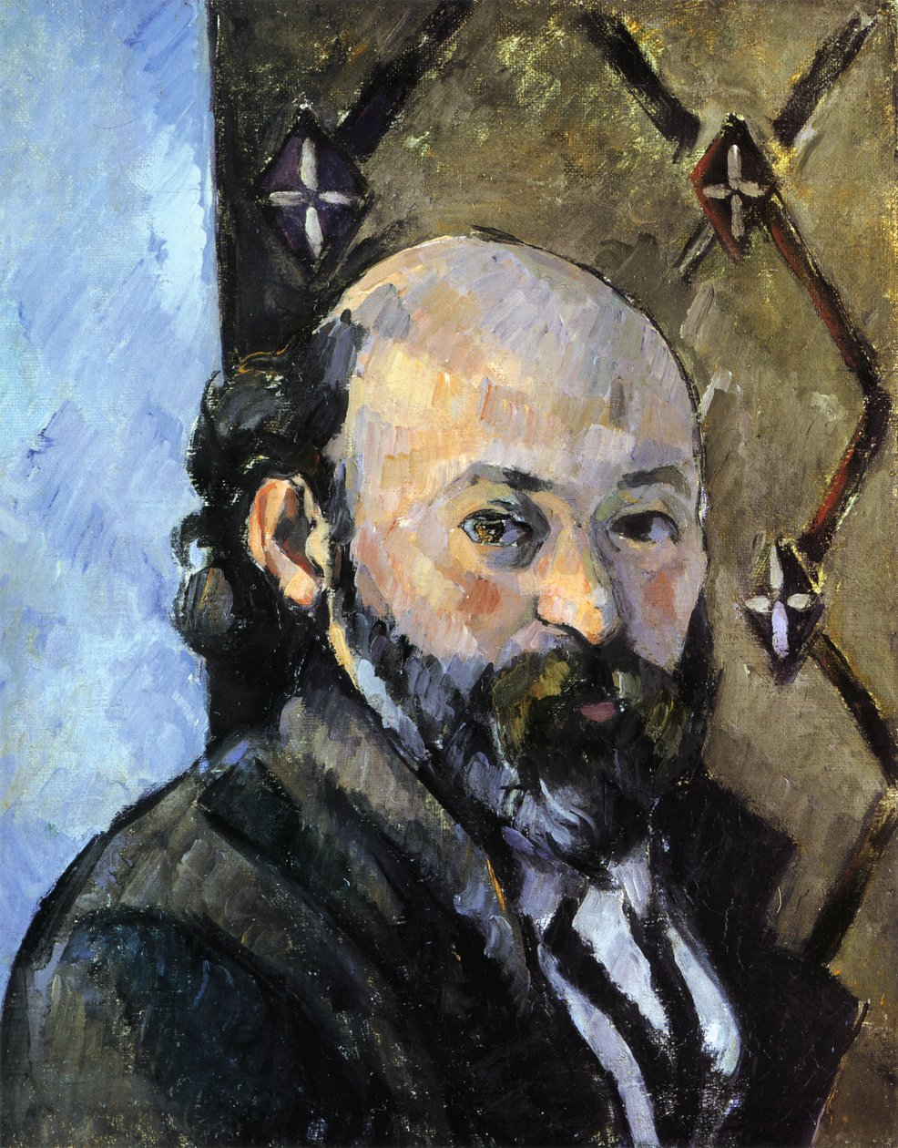 Zelfportret door Paul Cézanne
