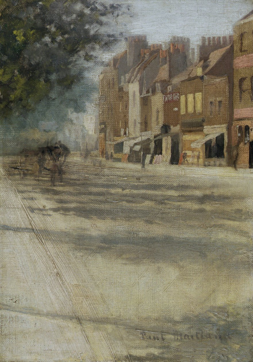 Cheyne Walk, Chelsea door Paul Fordyce Maitland