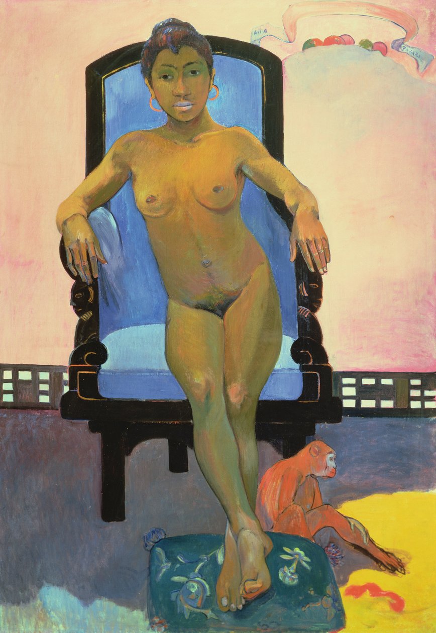 Annah de Javaanse, 1893-94 door Paul Gauguin