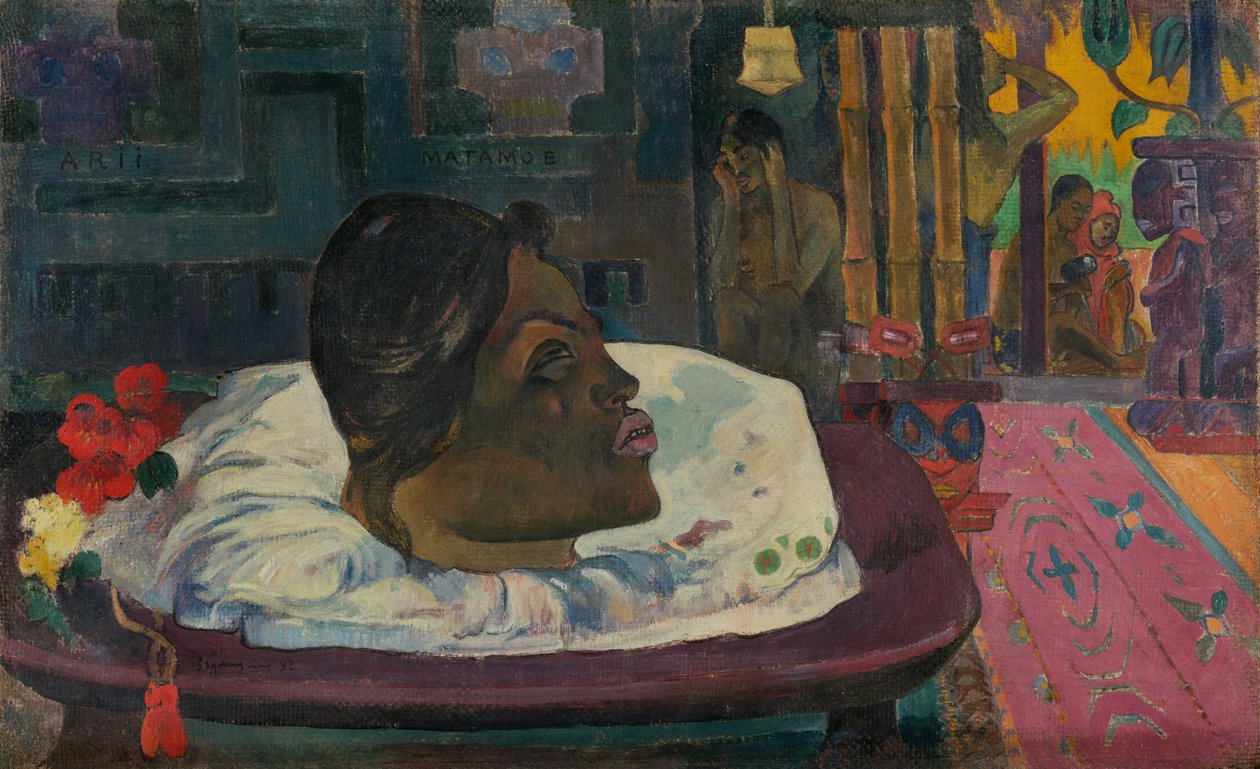 Arii Matamoe (Het Koninklijke Einde) door Paul Gauguin