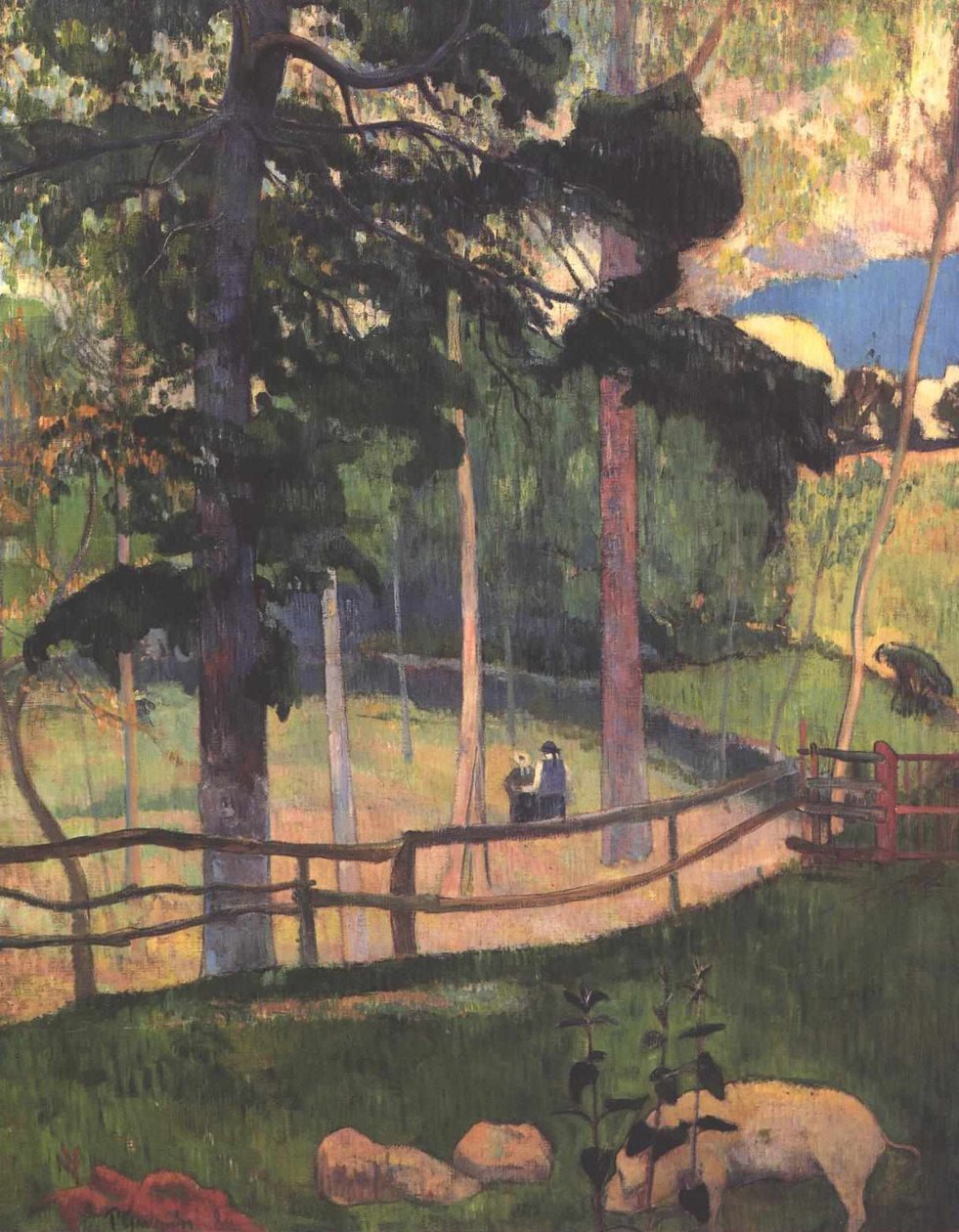 De Wandeling door Paul Gauguin