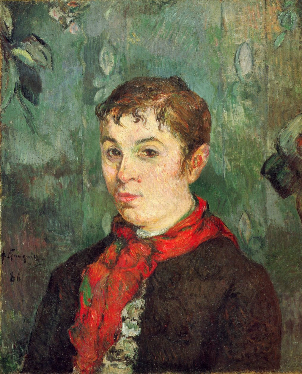 De Herbergiersdochter door Paul Gauguin