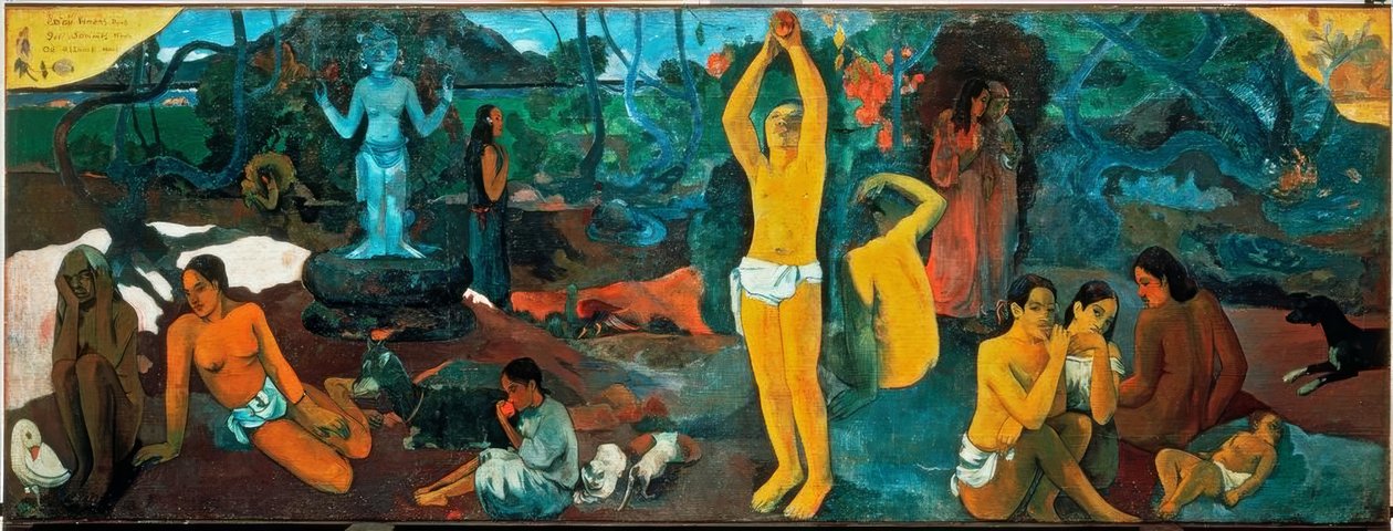 Waar komen we vandaan? Wat zijn we? Waar gaan we naartoe? door Paul Gauguin