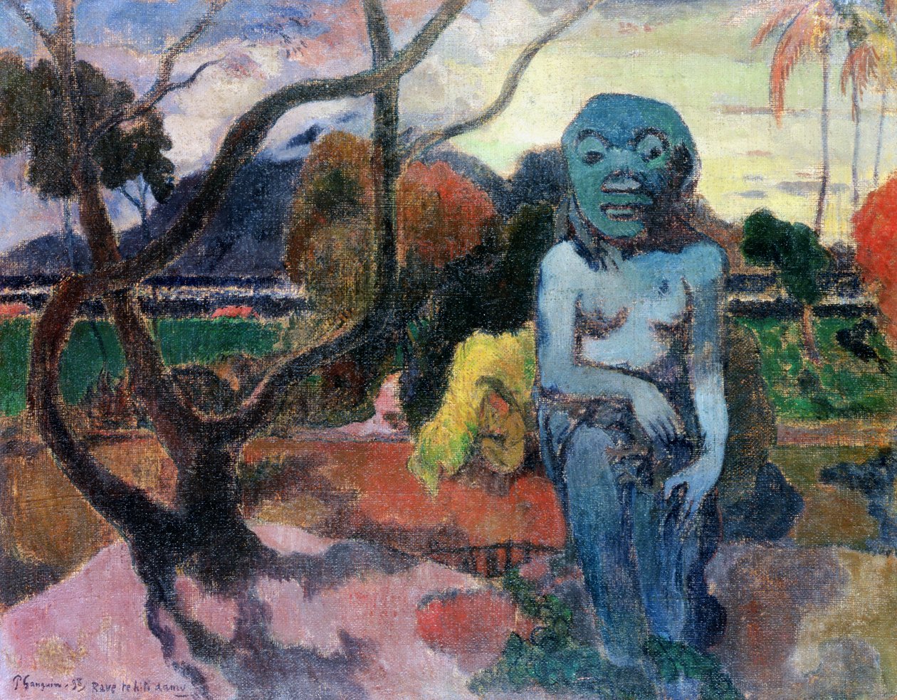 Idool (rave te hiti aamu), 1898 door Paul Gauguin