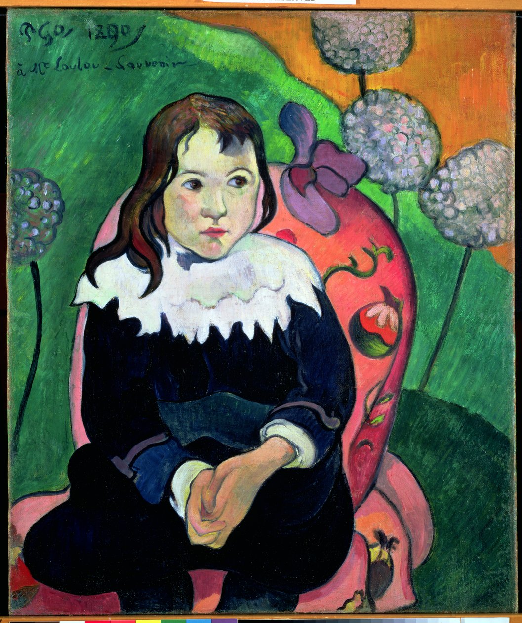 M. Loulou, 1890 door Paul Gauguin