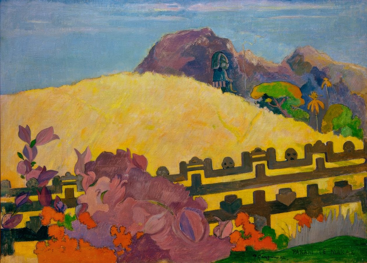 Parahi te marae door Paul Gauguin