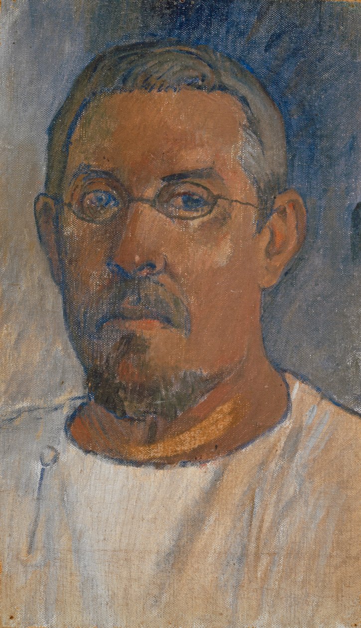 Zelfportret, 1902-3 door Paul Gauguin