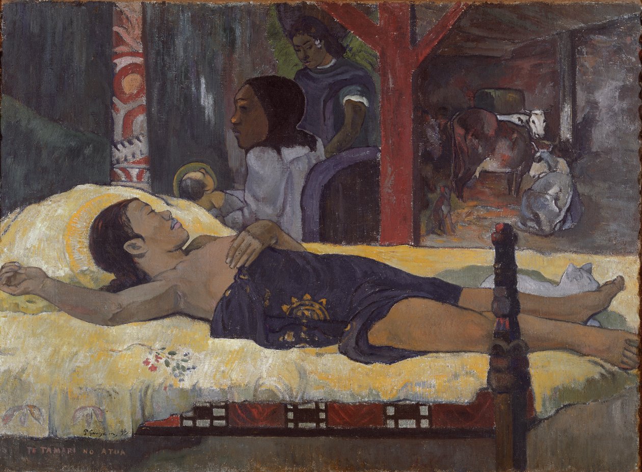 Te Tamari no Atua door Paul Gauguin