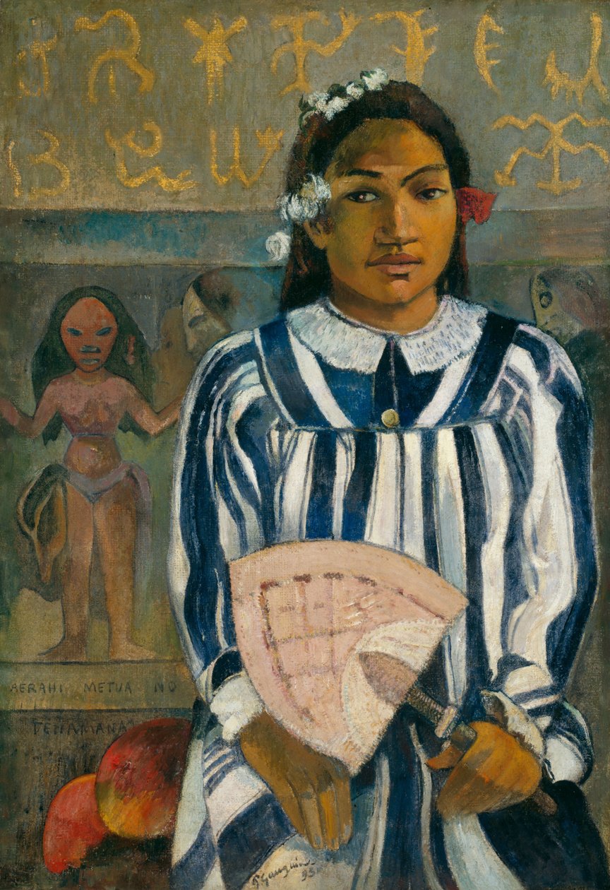 De voorouders van Tehamana door Paul Gauguin